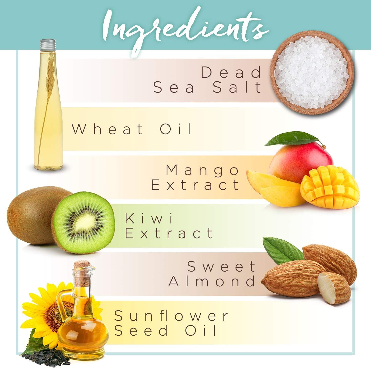 PraNaturals Erfrischendes Körperpeeling Body Scrub aus dem Toten Meer