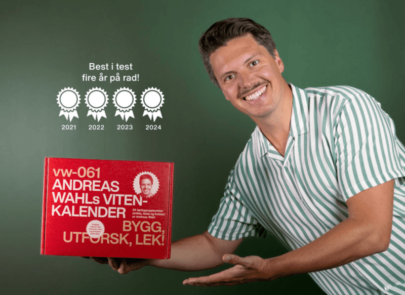 Vitenkalender 2025, Julekalender fra Andreas Wahl