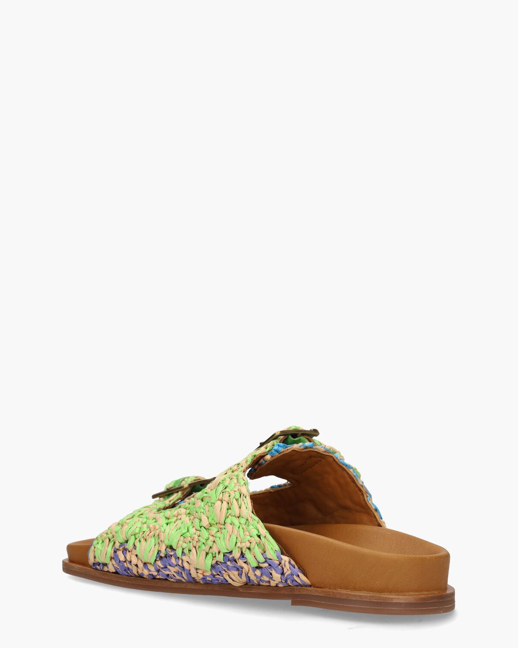 Miss Behave 397013 Groen/Multicolor Damesslippers