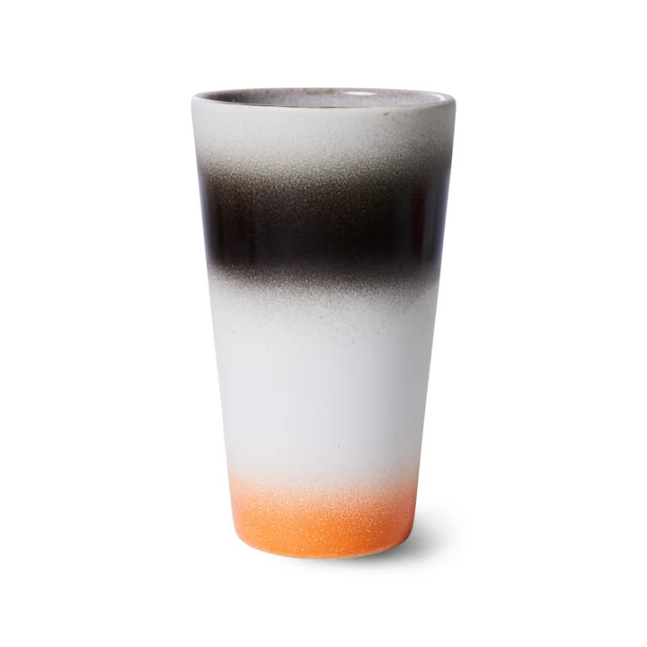 HKliving - 70's Latte Macchiato Becher 280 ml, bomb