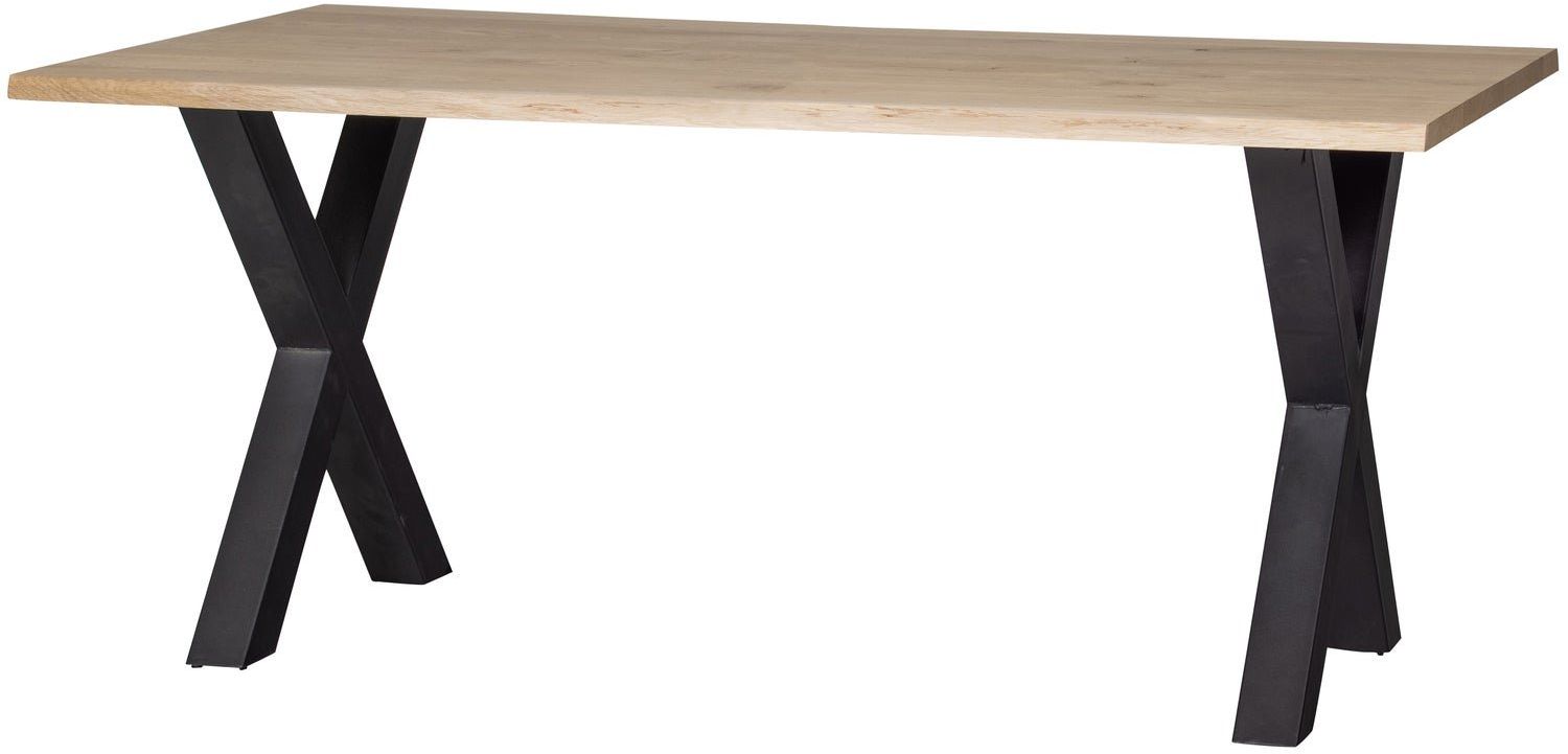 WOOOD   Tablo Boomstam X-poot Eettafel