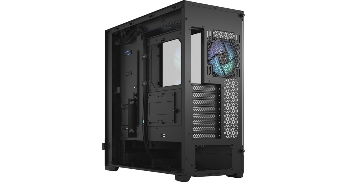 Fractal DesignPop XL Air RGB big tower behuizing  (Zwart | 2x USB-A | RGB | Tempered Glass)