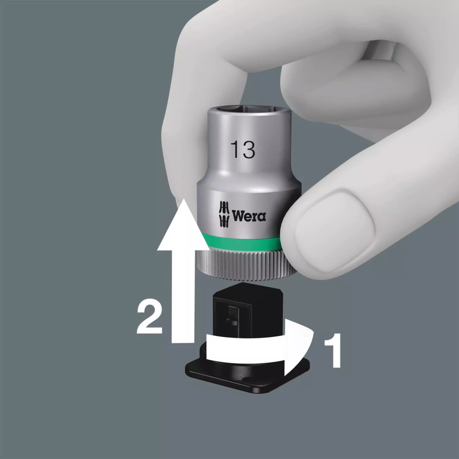 Wera 05003981001 Belt B Gordel voor 9 doppen - 3/8