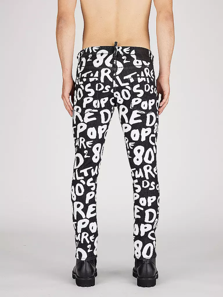DSQUARED2 Jeans Slim Fit SKATER JEAN schwarz