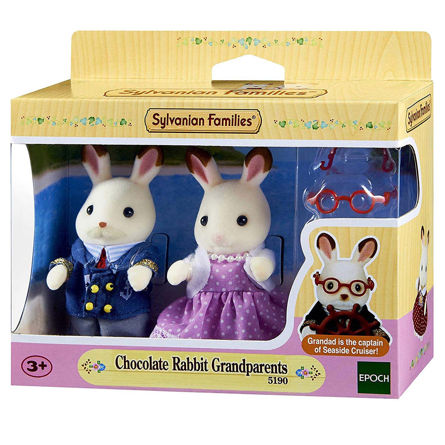 Sylvanian Families 5190 Opa en Oma Chocoladekonijn