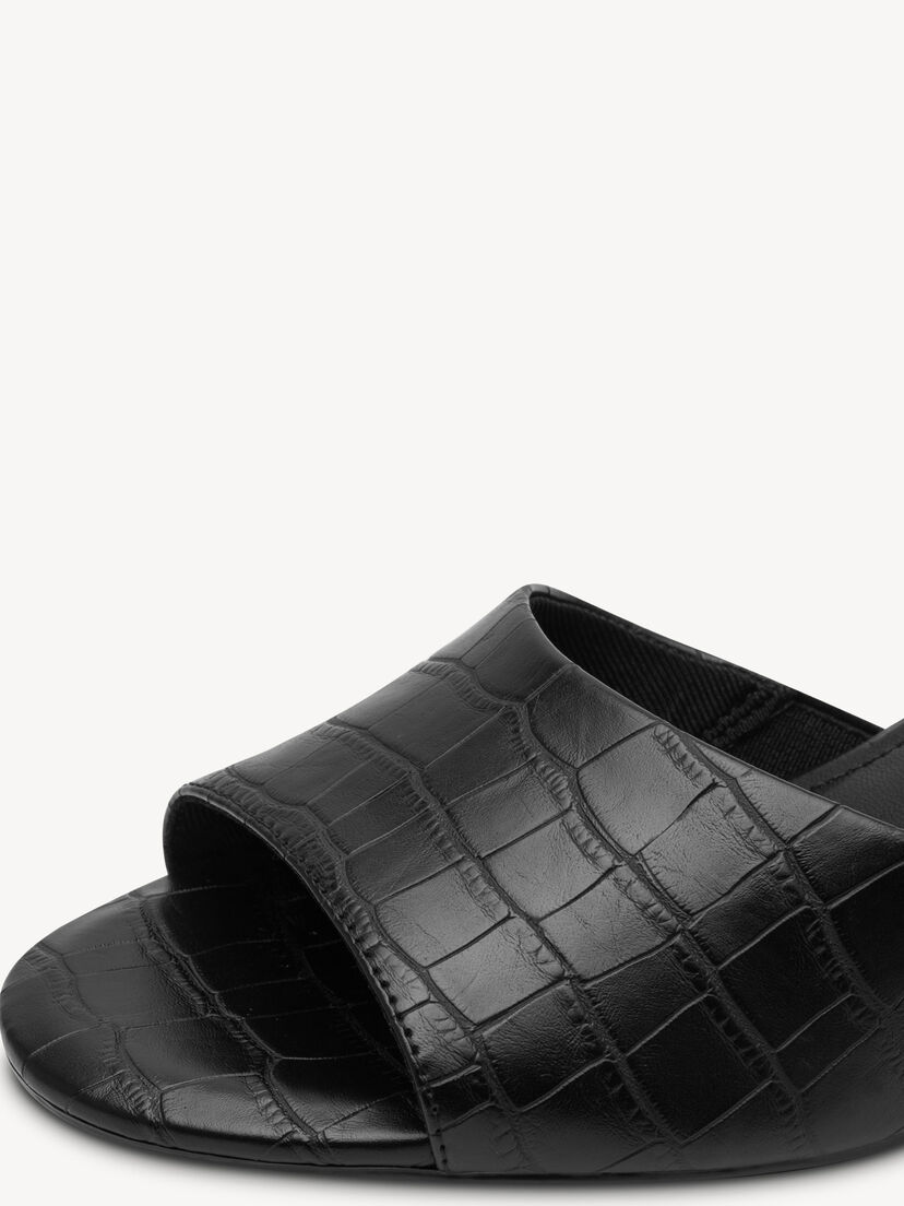 Slipper - zwart