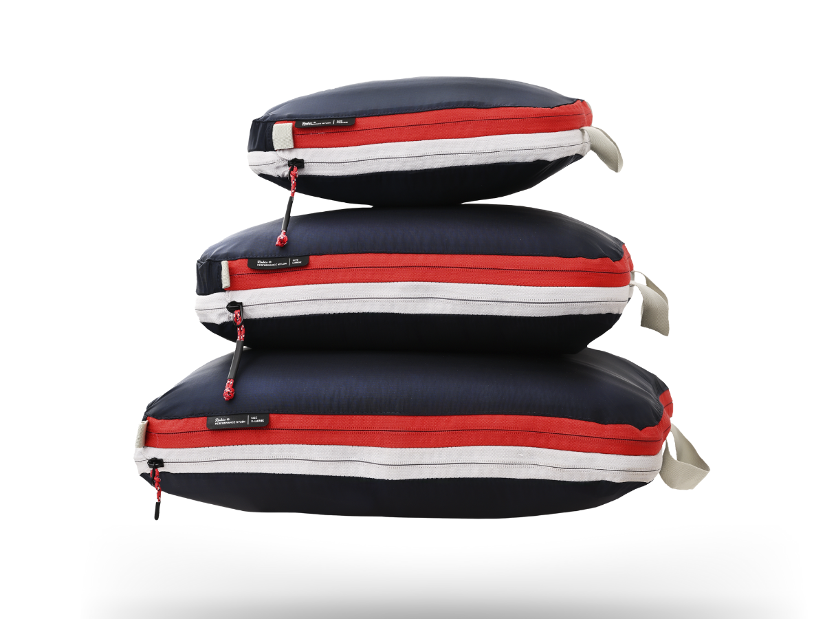 Nordkamm Capella Blue packing cubes - Set van 3