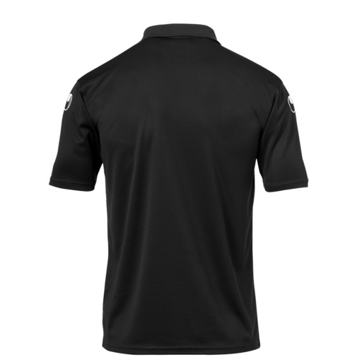 Camisa Polo Score Preta/Branca Uhlsport