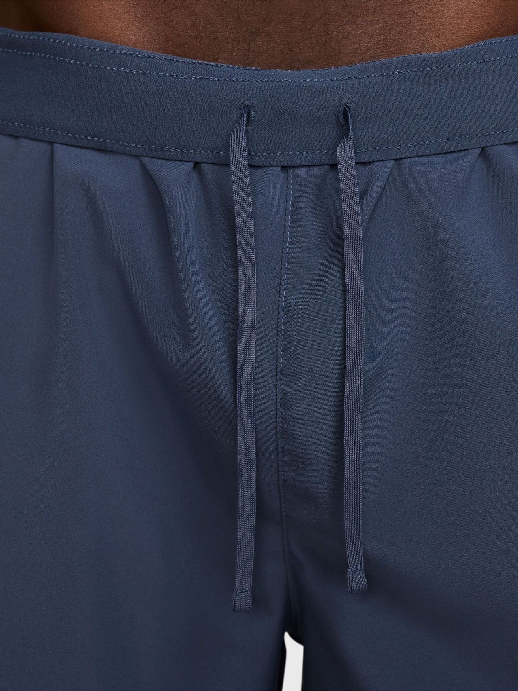 Thunder - Blauw - Nike Dri-FIT Challenger 5 Inch hardloopshorts met slipvoering