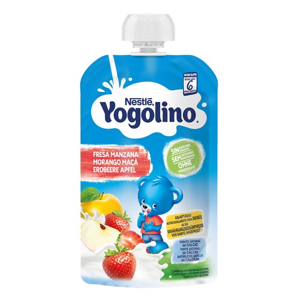 NESTLE Yogolino Erdbeere Apfel 6 Monate 100 g