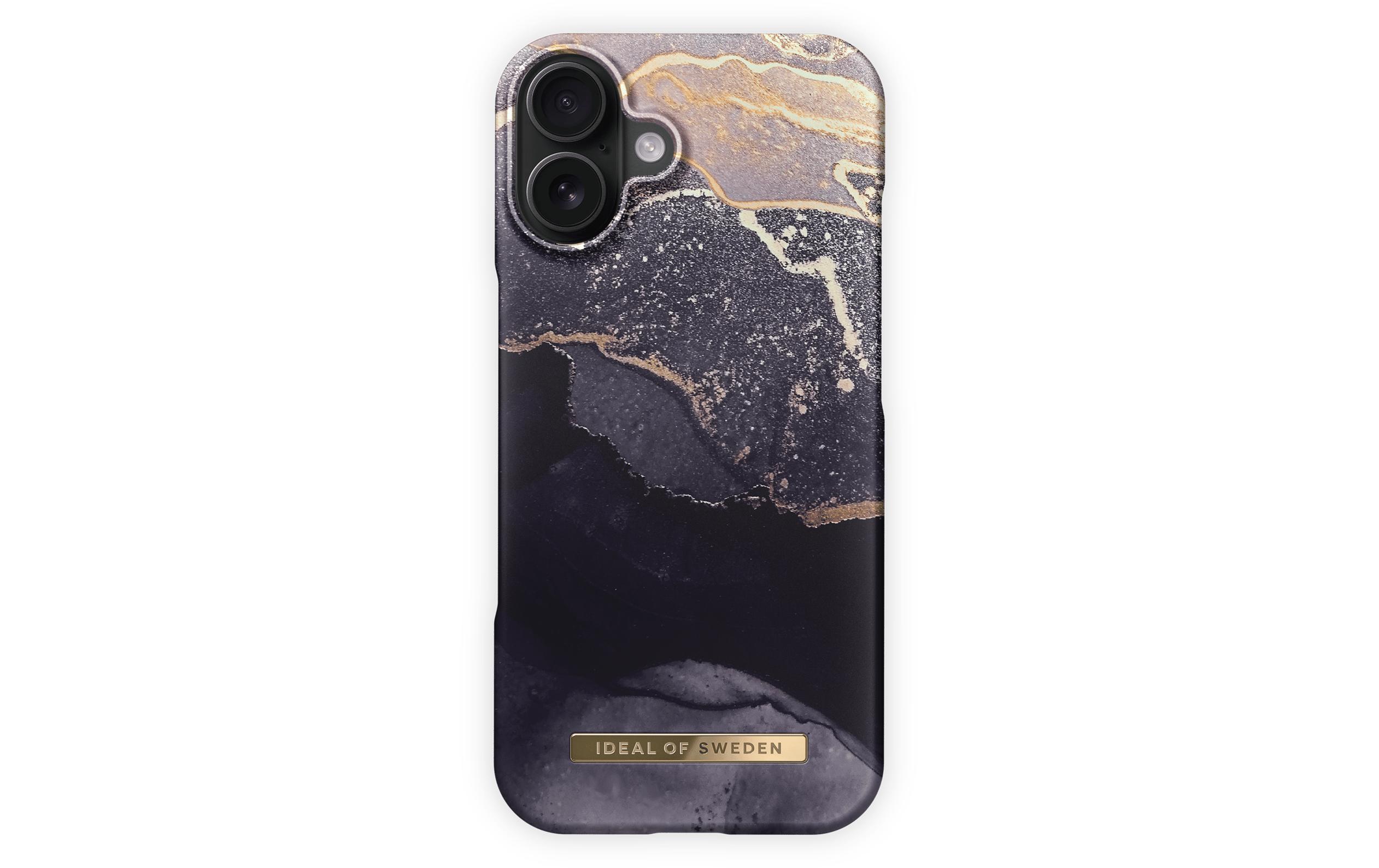Back Cover iPhone 16 Plus Golden Twilight MarbleBackcover für das Apple iPhone 16 Plus