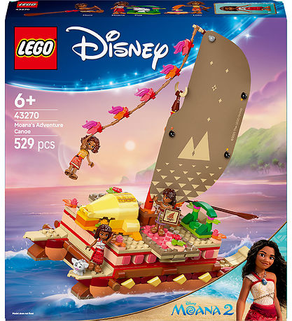 LEGO® Disney - Vaiana 2 - Vaianas Abenteuerfloß 43270 - 529 Teil