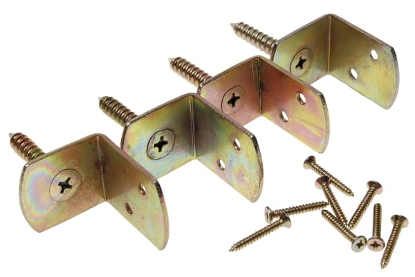 Millarco® hegnsbeslag inkl. skruer 4 stk.