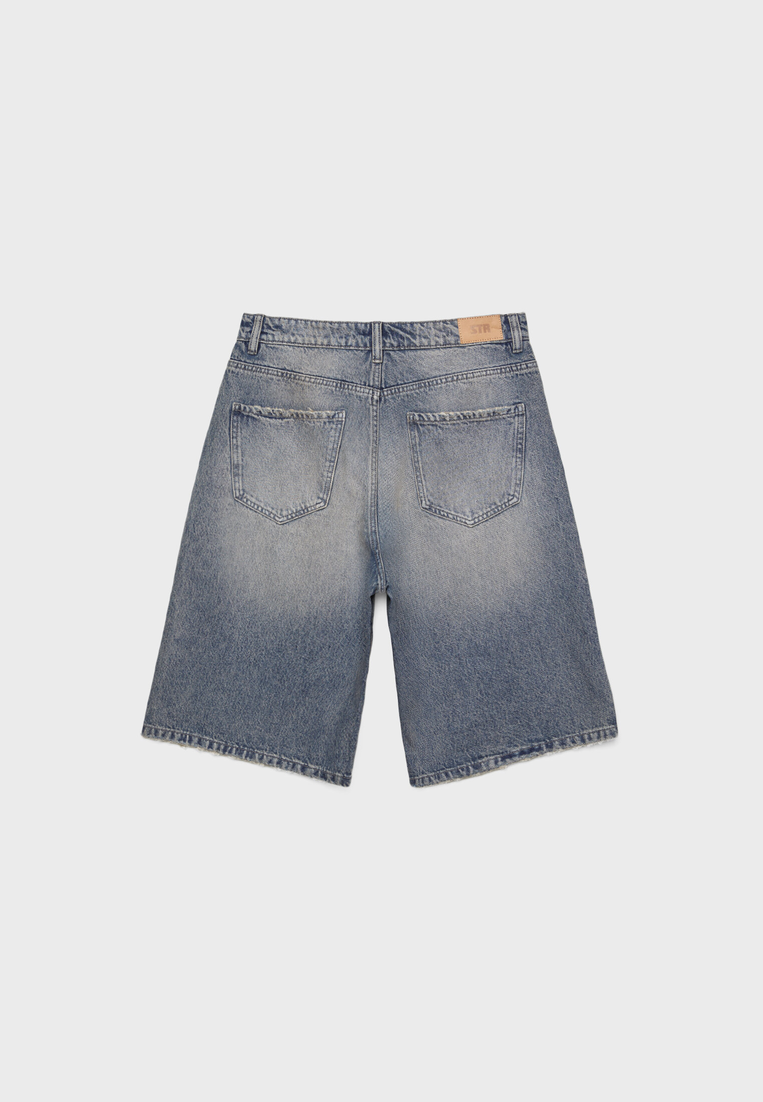 Bermuda jeans oversized