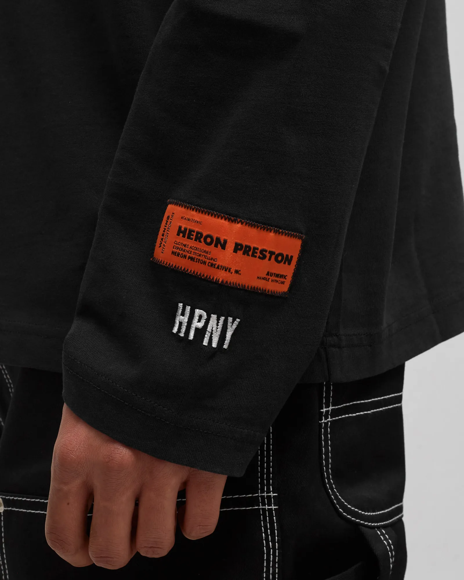 Heron Preston HPNY EMB ROLLNECK