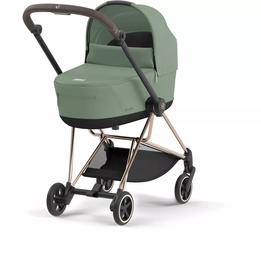 cybex PLATINUM Kombikinderwagen New Mios Rosegold Leaf Green