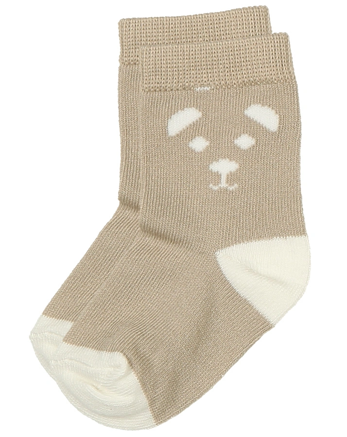 Socken JACKY BÄRCHEN 3er-Pack in beige