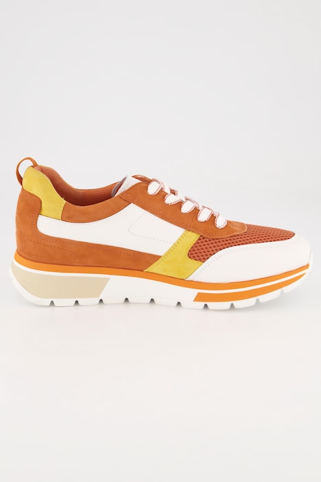 Caprice Leder-Sneaker, Wechselfußbett, Weite H