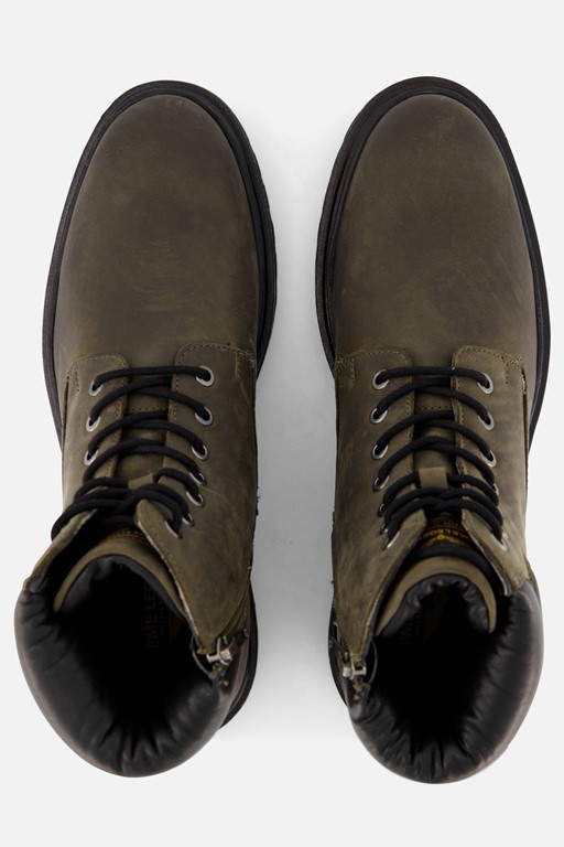 PME Legend Ty Ten Veterschoenen groen Leer