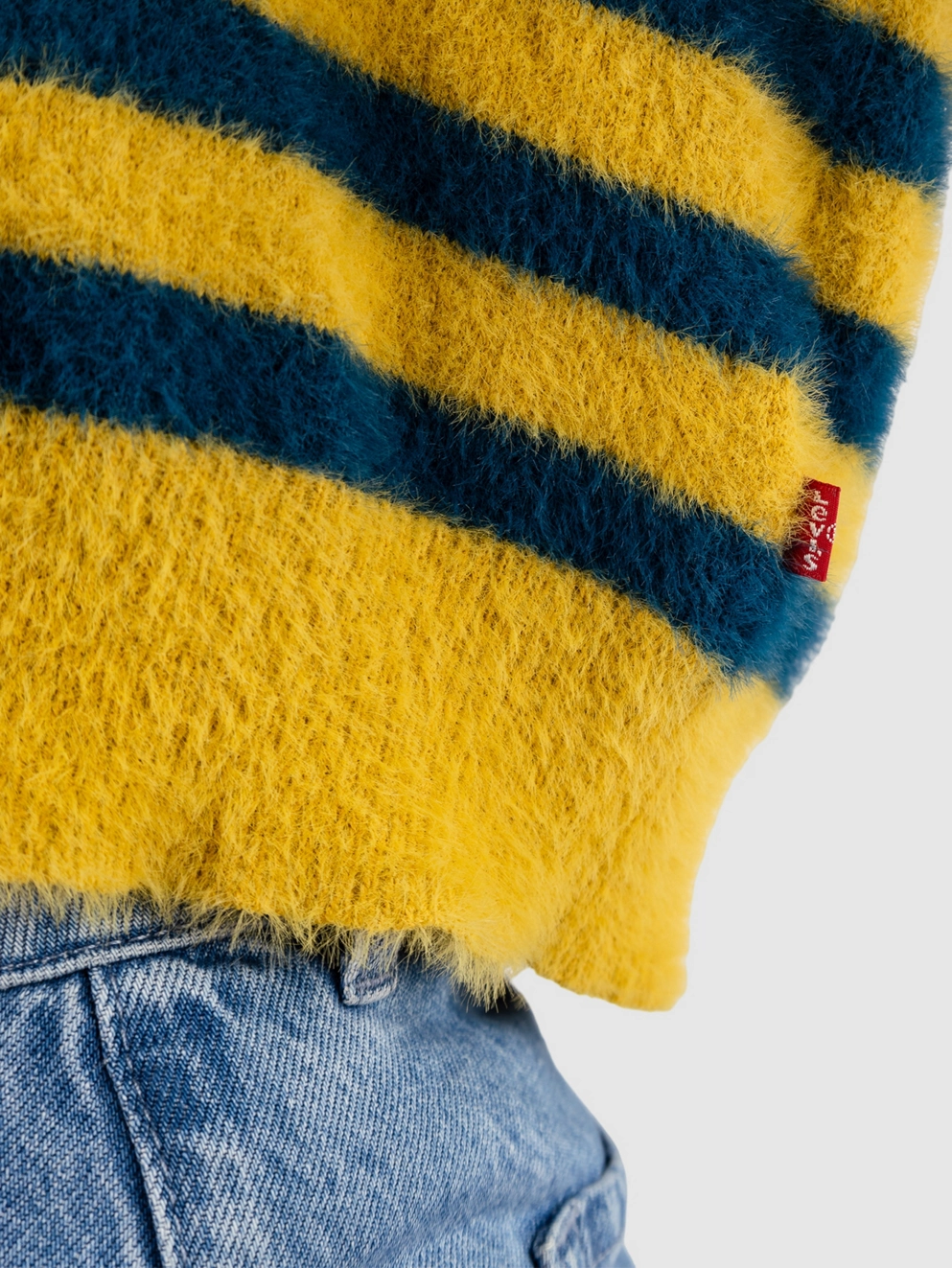 Levi's Cat Cardigan jenny stripe gold