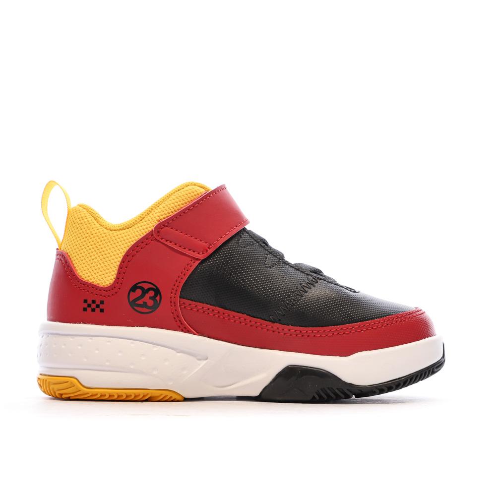 Nike Baskets Noir/Rouge Garçon Nike Jordan Max Aura 3