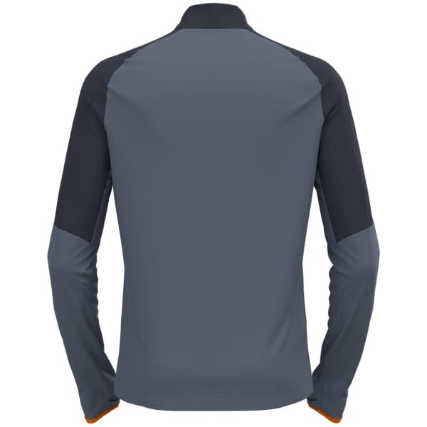 Veste polaire ODLO DESCENT CW 200 SL MID LAYER FULL ZIP INDIA INK/FOLKSTONE GRAY