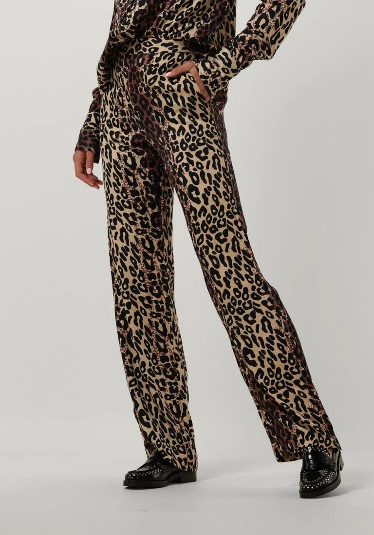 ROUGH STUDIOS leopard rough studios wijde broek alex pants