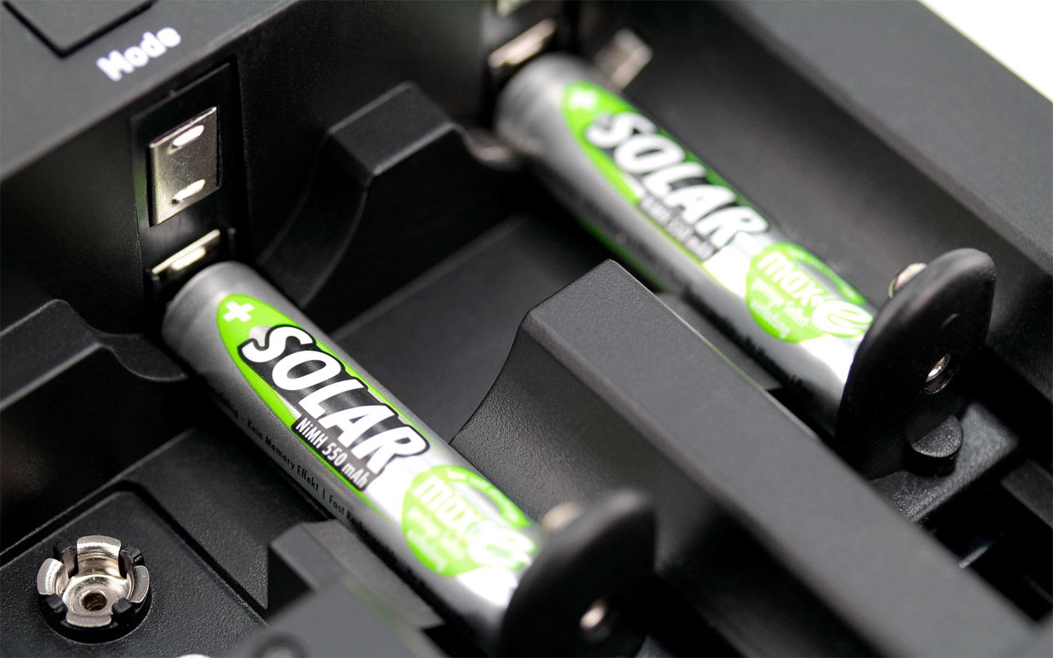 Ansmann Solar Micro AAA 1,2 V / 550 mAh NiMH Akkubatterie Wiederaufladbar (2er Pack)