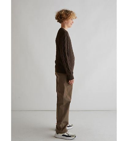 Grønt Bukser - Ace Twill - Khaki