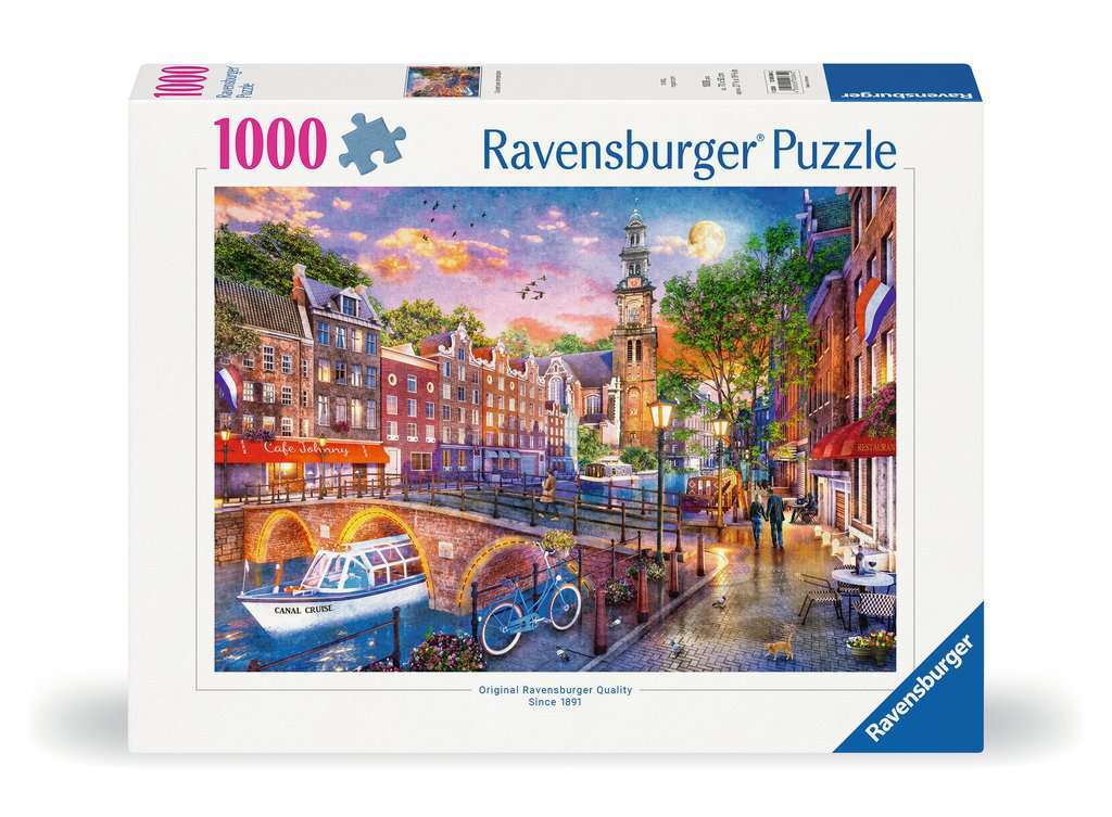 Ravensburger Spiel Sonnenuntergang Amsterdam