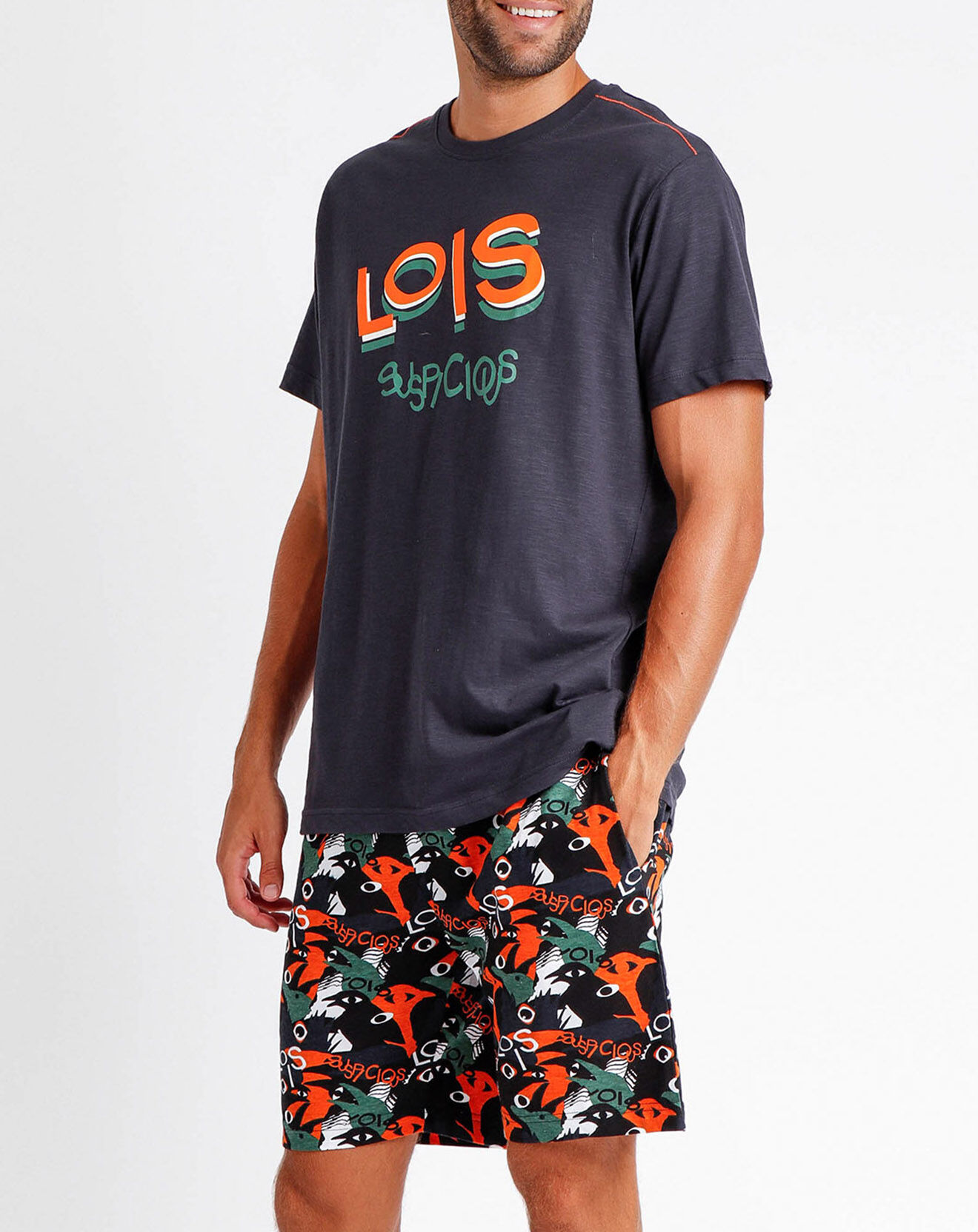 Lois Pyjama gris
