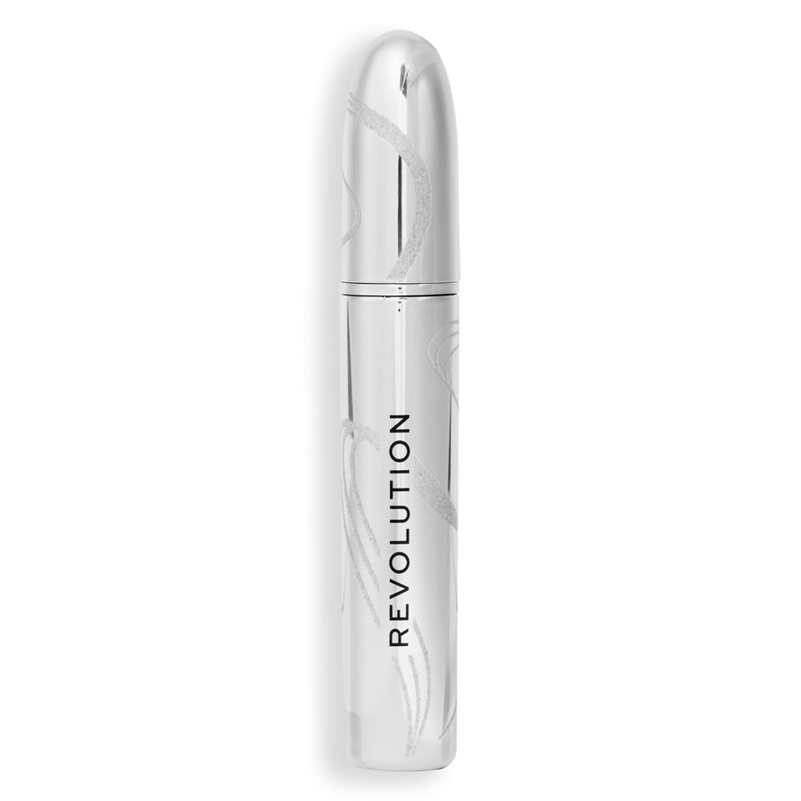 Makeup Revolution Revolution Metallic Muse Silver Glitter Top Coat Mascara 7ml