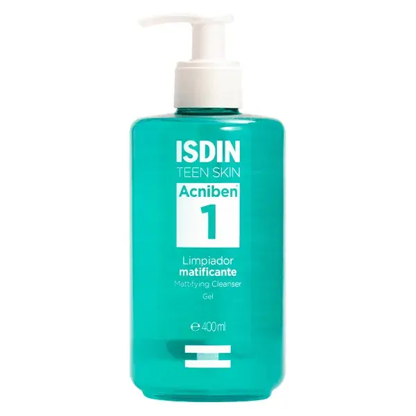 Gel de Limpeza Matificante Isdin Acniben® 400 ml