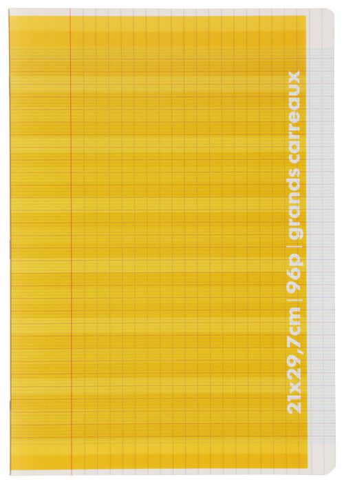 cahier A4 - ligné seyès