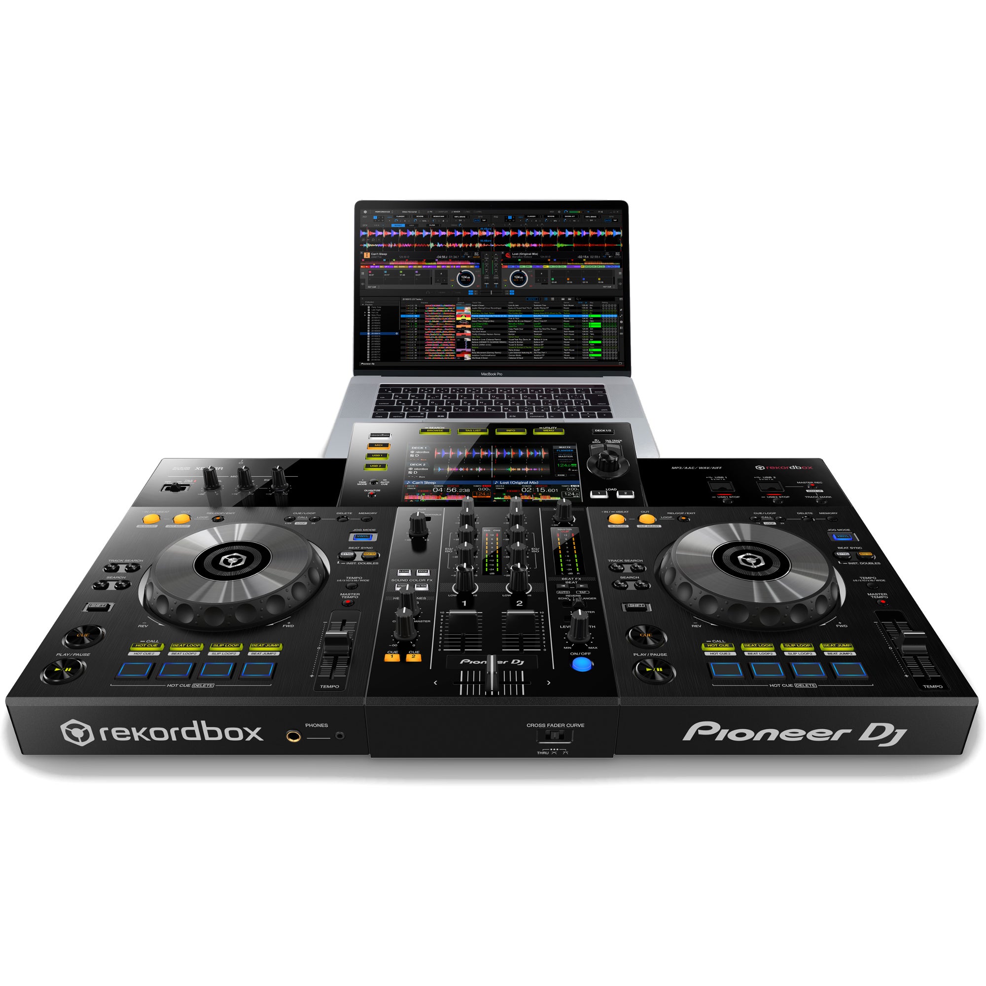 Pioneer DJ XDJ-RR set + stofkap
