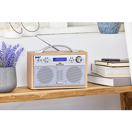 Prosonic DAB-400 radio DAB+/FM - træ