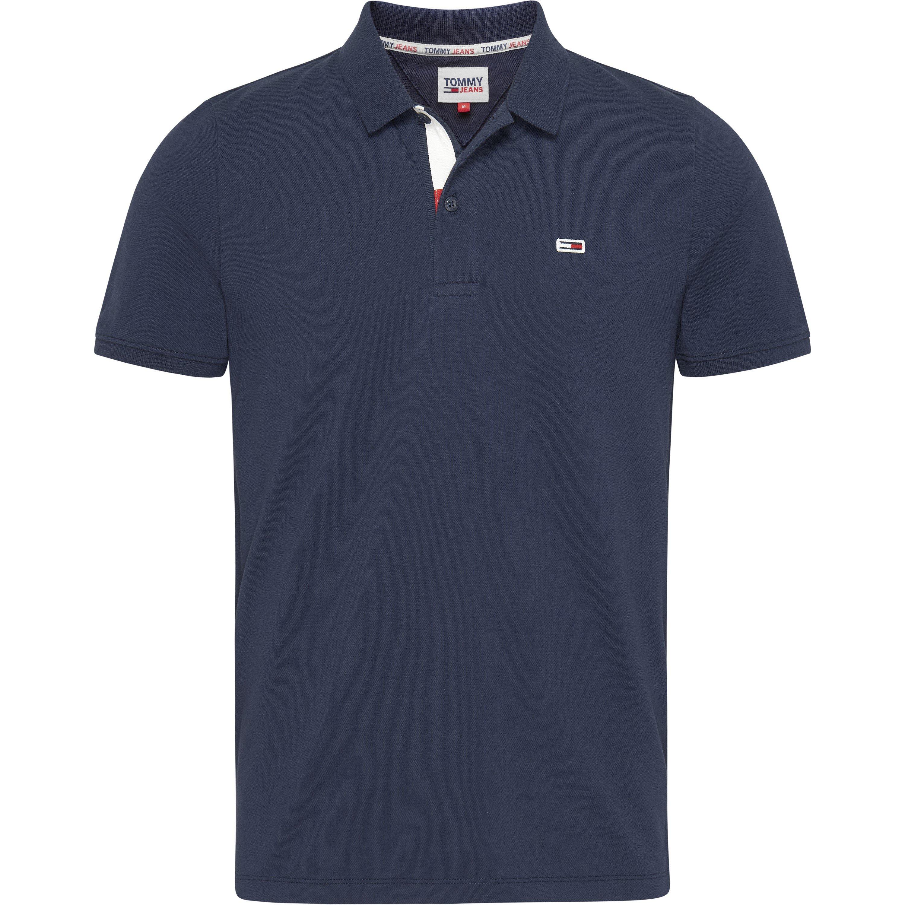 Tommy Jeans Tjm Slim Placket Polo Shirt Mens