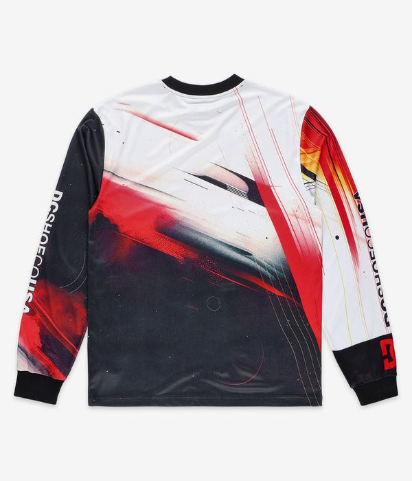 DC Burn Out Jersey Longsleeve (racing red)