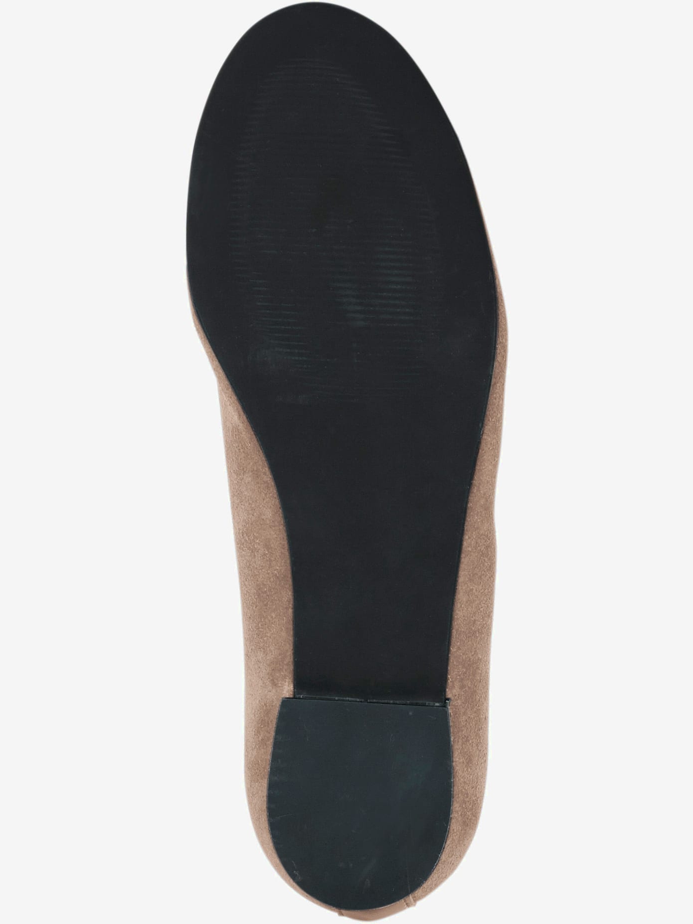 Ballerines cuir velours vachette et matière synthétique vernie