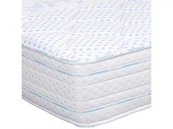 Matelas Powerlux, 24cm, mousse haute densité, ferme, indépendance du couchage, face été/hiver, 180x200cm