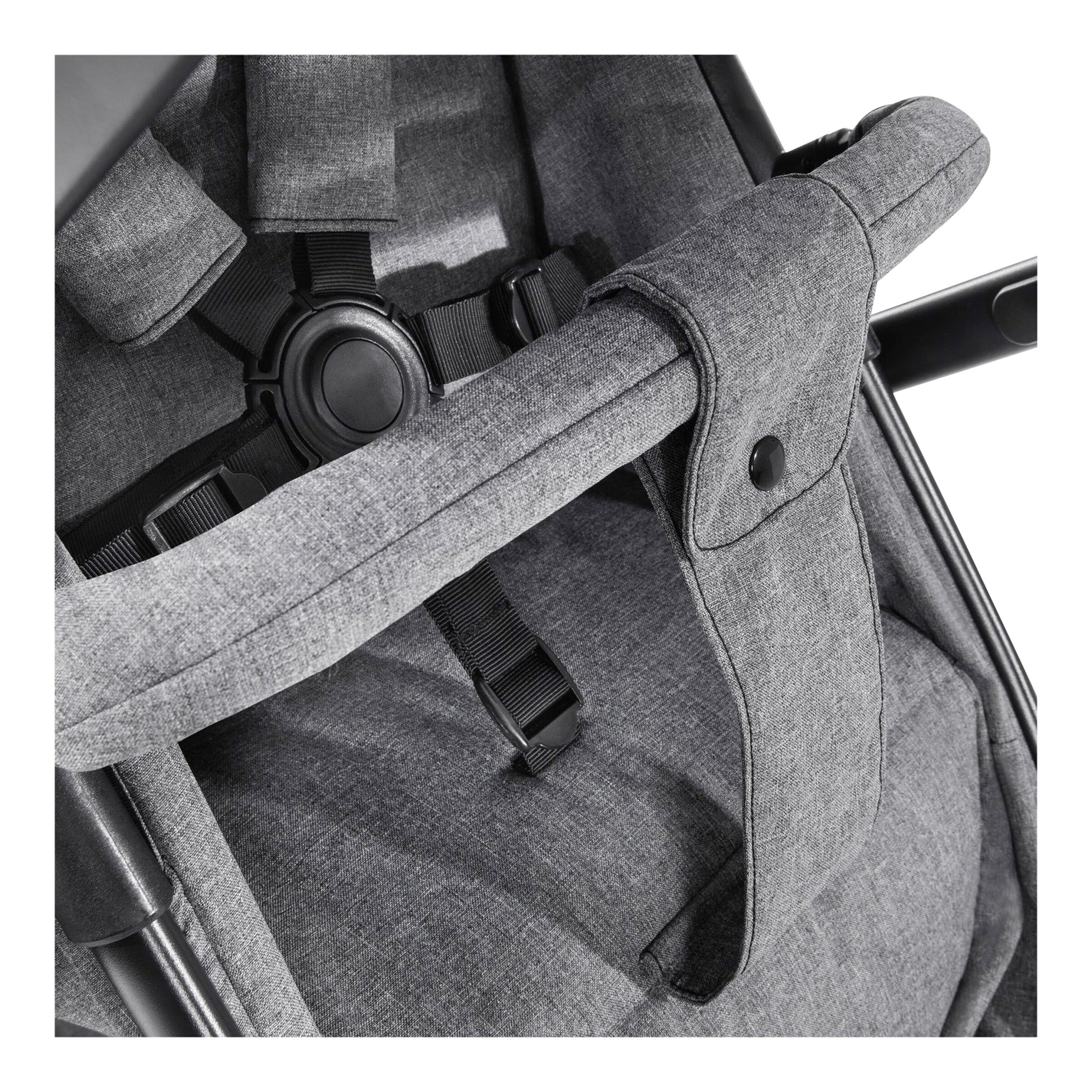 Hauck Zwillings- und Geschwisterwagen Atlantic Twin melange grey