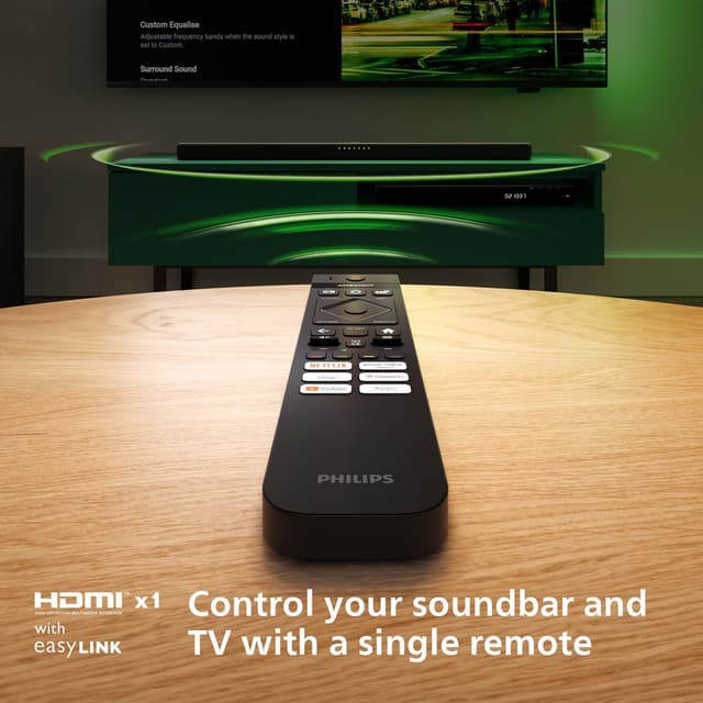 Philips TAB6309 Soundbar 2.1 (med trådløs subwoofer)