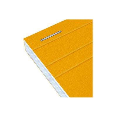 Oxford - Bloc notes - 7,4 x 10,5 cm - 160 pages - petits carreaux - 80G - orange