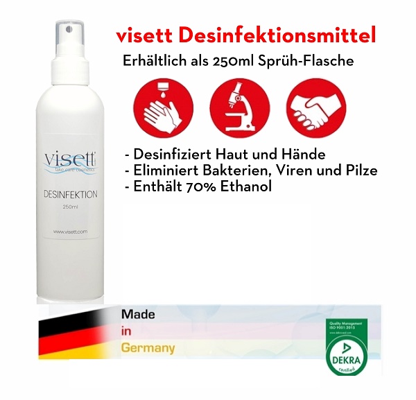 BELA - Visett Desinfektion Spray für Hände - Körper 250ml