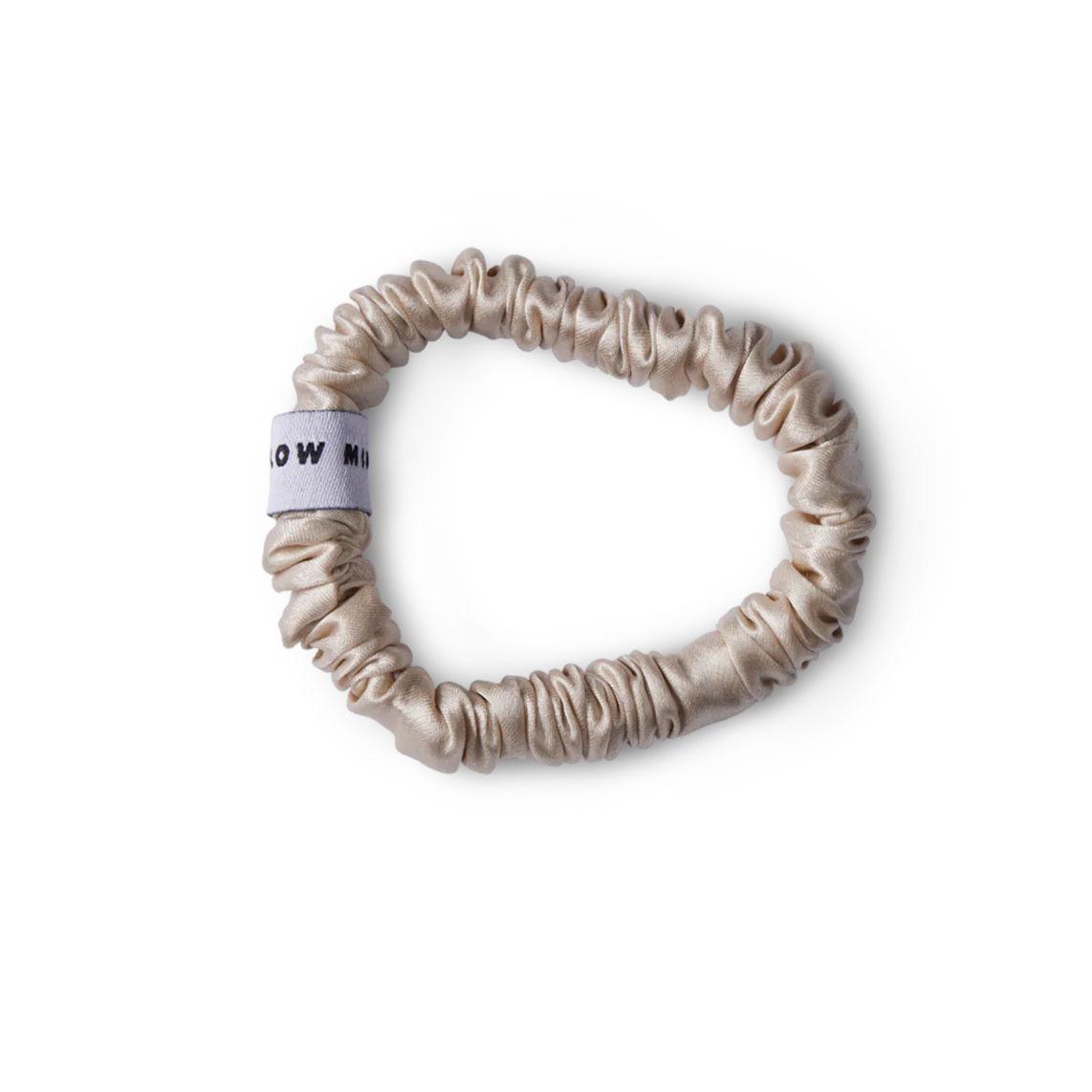 Mellow Mind  Silke scrunchie - beige