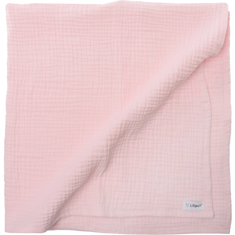 Liliput Musselindecke rosa