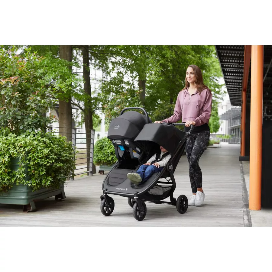 baby jogger Babywanne City Mini GT2 Double Jet Schwarz