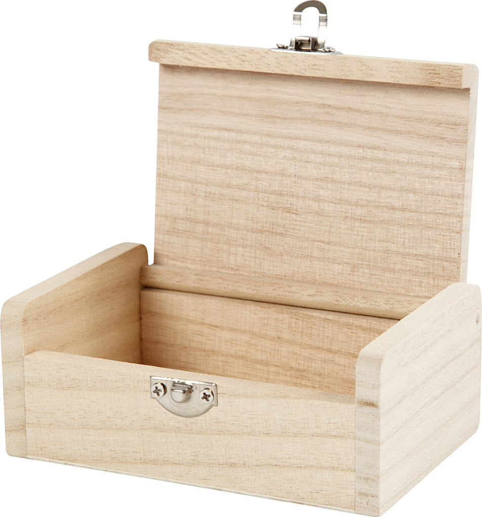 Smykkeæske - H 4.5 CM - L 11.5 CM - B 7,5 CM - 1 Stk