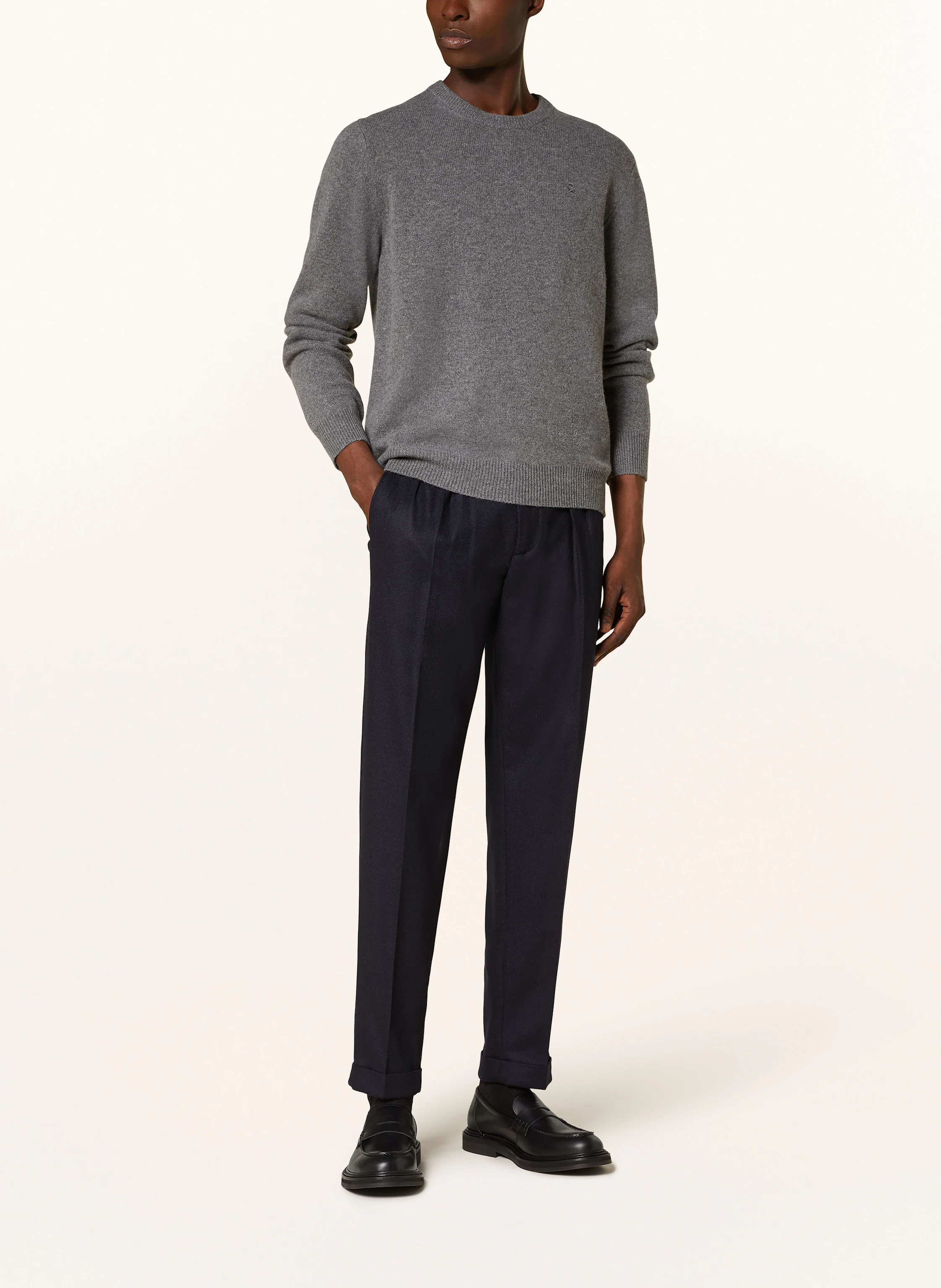 HACKETT LONDON Pullover LAMBSWOOL CREW