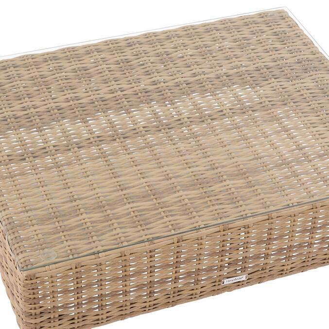 Table basse de jardin rectangulaire MOOREA Savana